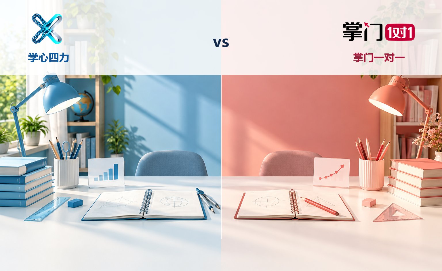 学心四力 vs 掌门一对一:只靠补习练不出学习新竞争优势